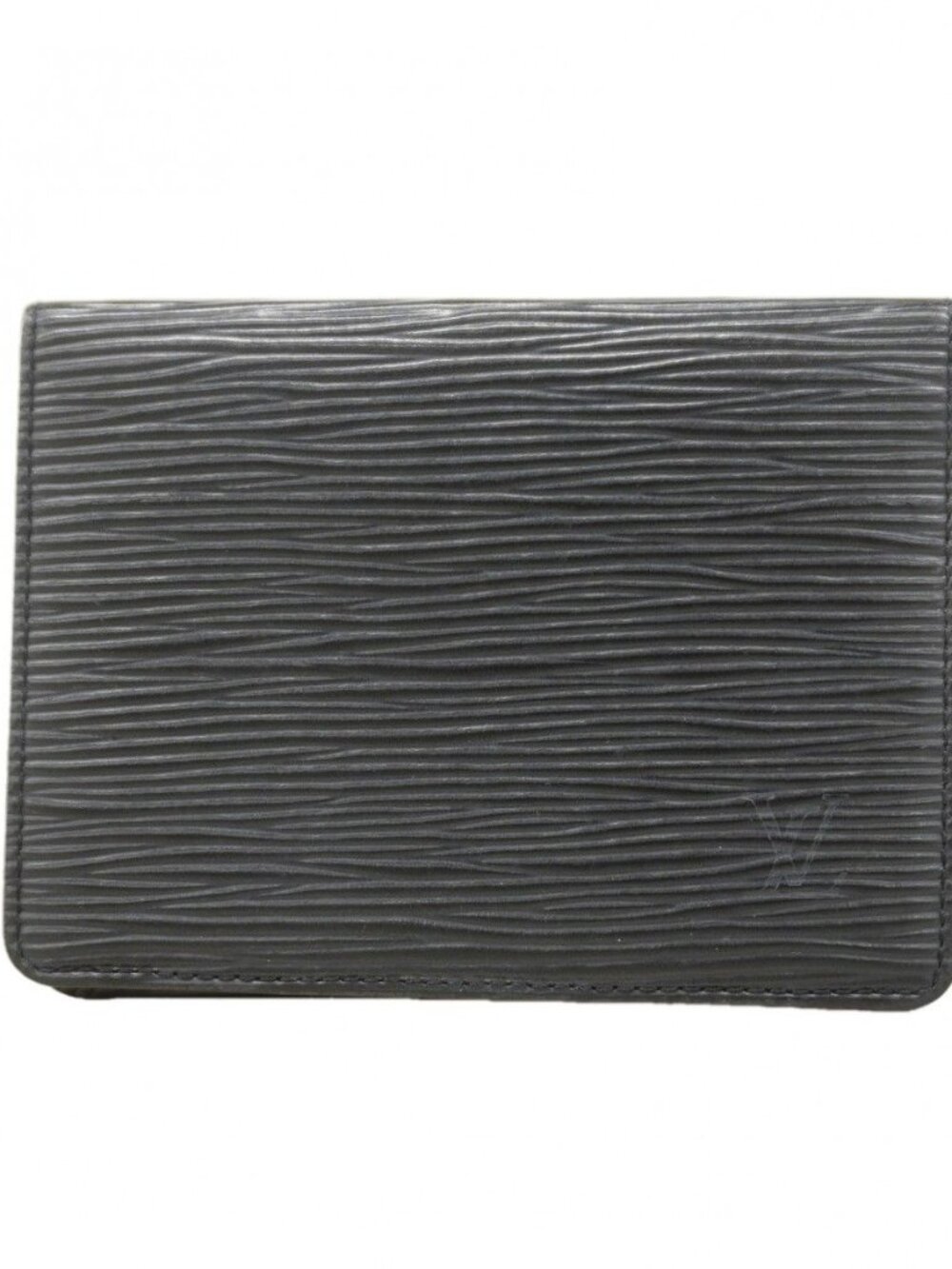 Louis Vuitton Card Case Epi Porte 2 Cult Vertical Noir